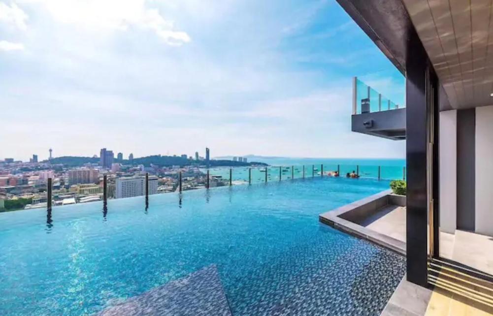 The Base Central Pattaya Quiet King-Bed With Infinity Pool & Free Netflix! Exterior foto