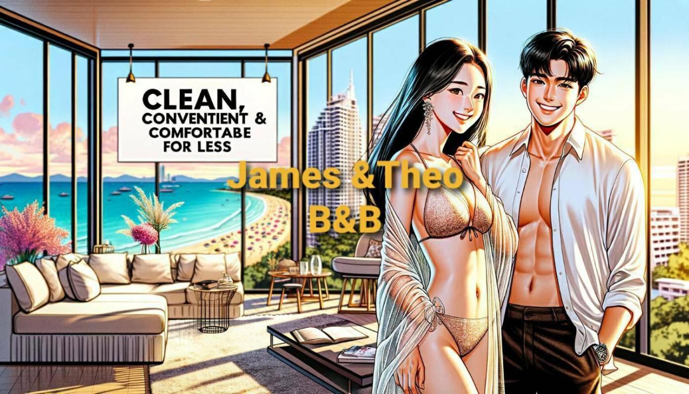 The Base Central Pattaya Quiet King-Bed With Infinity Pool & Free Netflix! Exterior foto